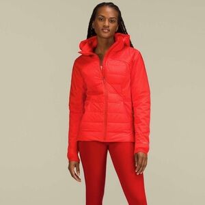 Lululemon Down For It All Jacket - Size 8 - Red